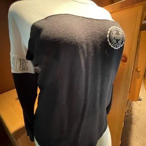 PINK Long Sleeve Tshirt-Lightweight Sweatshirt